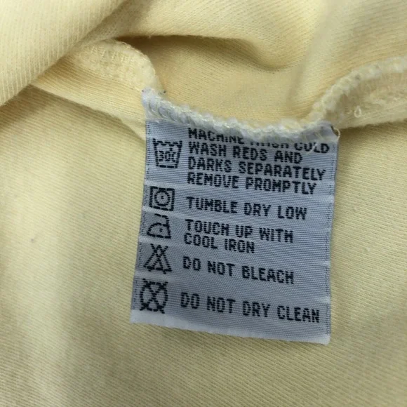 Pebble Beach Polo Shirt Vintage Pebbles Beach 1919 Logo Classic Mens XL Yellow - Picture 8 of 9